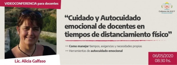 Cuidado emocional para docentes juje&ntilde;os