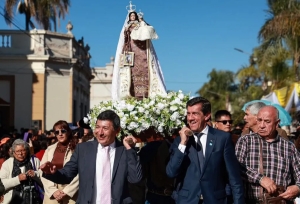 Sadir acompañó las fiestas patronales de El Carmen