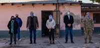 En marco de la delicada situaci&oacute;n epidemiol&oacute;gica Morales recorri&oacute; Libertador, Calilegua y Fraile Pintado