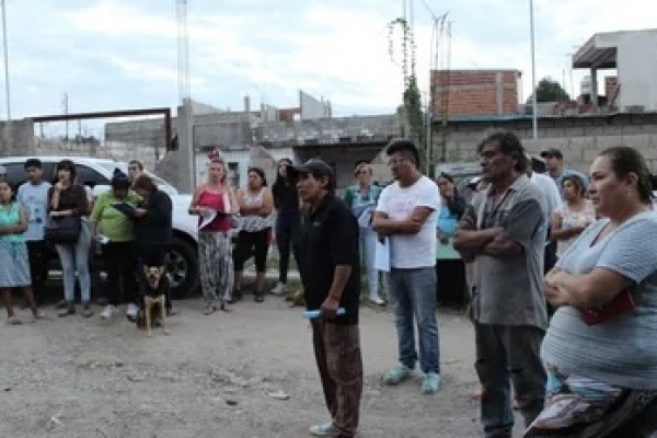 Obras en Alto Comedero: familias conocieron el proyecto