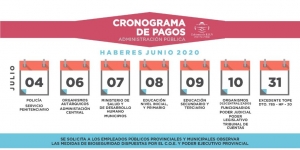 El s&aacute;bado pagan a estatales