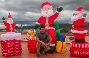 Iniciativa Navide&ntilde;a: Pap&aacute; Noel recorre la Ciudad