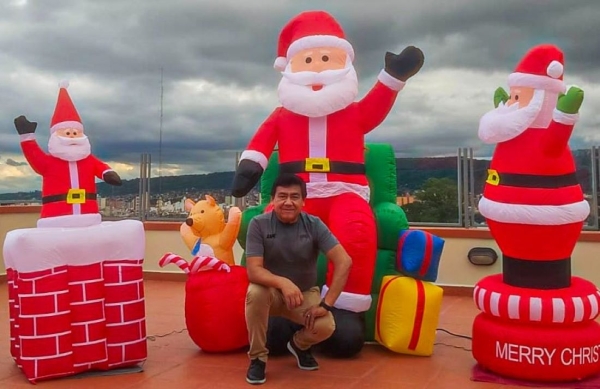 Iniciativa Navide&ntilde;a: Pap&aacute; Noel recorre la Ciudad
