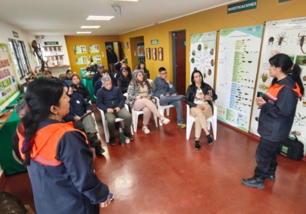 Municipales se capacitan y con el programa &ldquo;Anfitriones del Parque&rdquo;