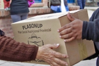 Comer en Casa: Contin&uacute;a la entrega de unidades alimentarias en el interior
