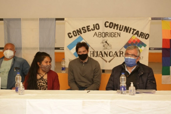 Proyectan obras para comunidad aborigen de Huancar