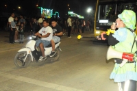 FNE. Equipo Art&iacute;stico de Tr&aacute;nsito concientiza sobre seguridad Vial