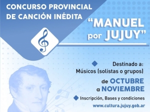 Convovan a m&uacute;sicos e interpretes juje&ntilde;os
