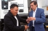 Regal&iacute;as mineras: Sadir entreg&oacute; volquetes a Cangrejillos y Barrios