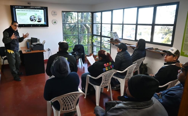 El Parque Bot&aacute;nico capacit&oacute; a representantes de San Pedro