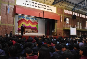 Bernis acompañó el lanzamiento del Certamen Provincial de Emprendedurismo "Enrique Shaw"
