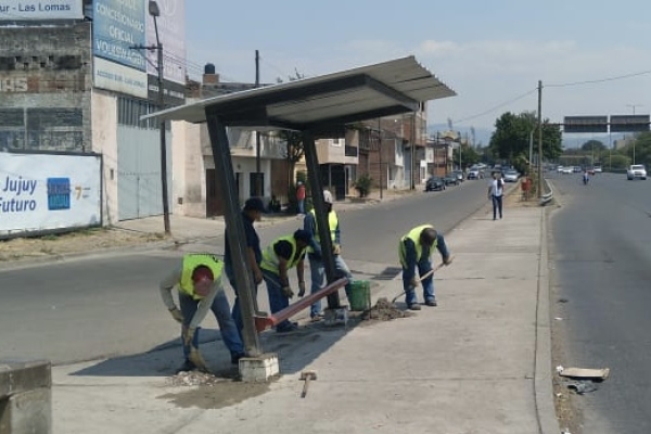 Remodelaci&oacute;n y recambio de garitas de colectivos