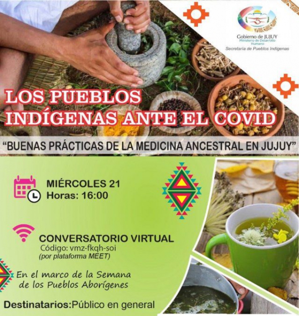 Medicina ancestral: Invitaci&oacute;n a un conversatorio virtual