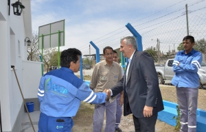 SE INAUGURAN OBRAS DE AGUA POTABLE EN SUSQUES