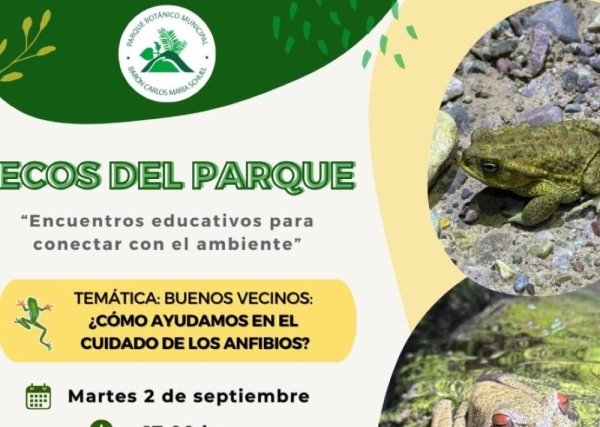 Nuevo encuentro educativo &ldquo;Ecos del Parque&rdquo;