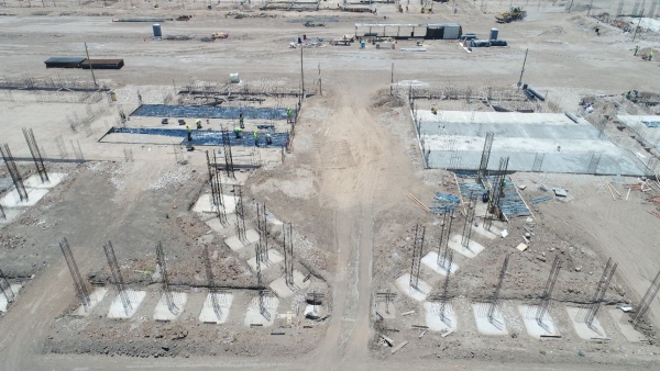 Avance de obras del 10% en Complejo Penitenciario de Chalican