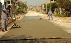 Consolidan el programa de Obras Mixtas en barrios de la ciudad