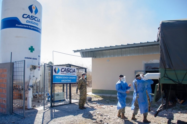 Planta de carga de ox&iacute;geno pr&oacute;xima a funcionar