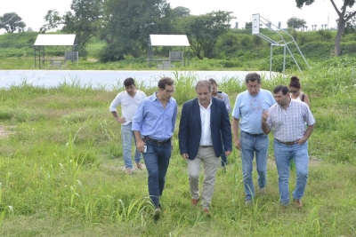 Alberto Bernis visit&oacute; el predio de la Asociaci&oacute;n del Personal Legislativo de Jujuy