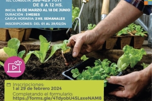 Sembrando Conciencia: Inscriben para talleres virtuales de huertas