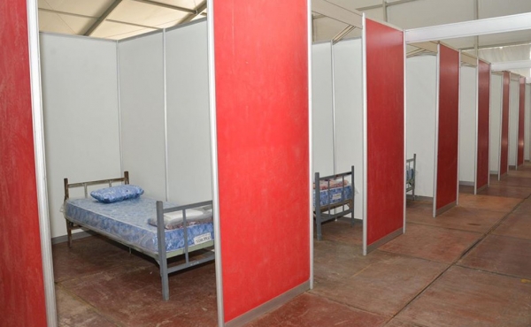 45 Juje&ntilde;os en el hospital de campa&ntilde;a por posibles casos sospechosos de Covid-19