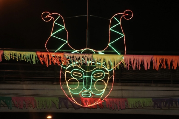Ornamentaci&oacute;n especial de Carnaval en la Ciudad
