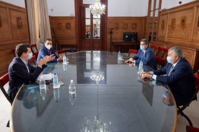 Reuni&oacute;n preparatoria para la cumbre de gobernadores del Norte Grande