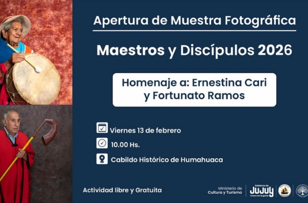 Humahuaca: Muestra  "Maestros y Disc&iacute;pulos 2026"