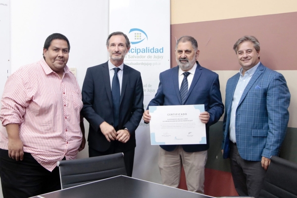 La Red de Gobernanza Argentina reconoci&oacute; al intendente &ldquo;Chuli&rdquo; Jorge