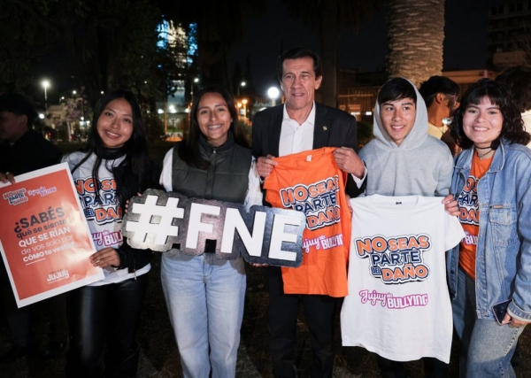 Lanzaron la campa&ntilde;a anti bullying "No seas parte del da&ntilde;o"