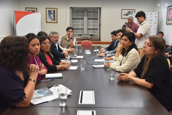 Diputados recibieron a disertantes de la Jornada Tech Talent