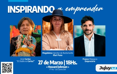 Invitan a charla Inspirando a Emprender