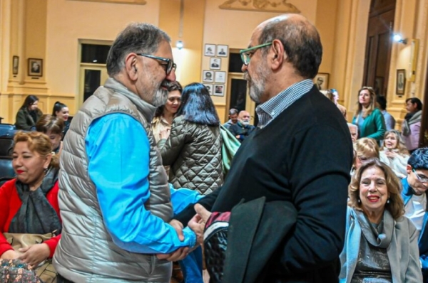 Jorge acompa&ntilde;&oacute; la presentaci&oacute;n del libro &ldquo;Viaje del Xibi Xibi al Plata&rdquo;