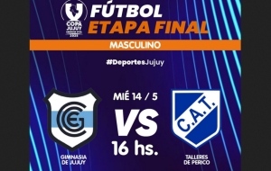 Copa Jujuy.Gimnasia-Talleres, abren la serie de octavos de final