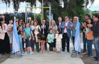 Jorge inaugur&oacute; la plaza &ldquo;Canuto&rdquo; B&aacute;rcena en el barrio Los Perales