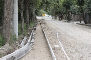 Los vecinos del barrio Bajo La Vi&ntilde;a contin&uacute;an con el programa de Obras Mixtas