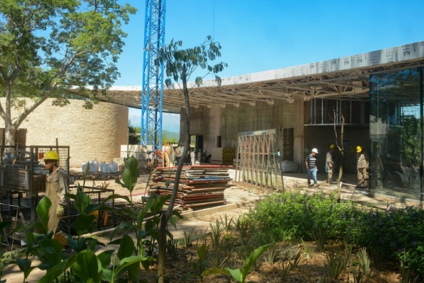 Centro Cultural Lola Mora: etapa de instalaciones y obras en interiores