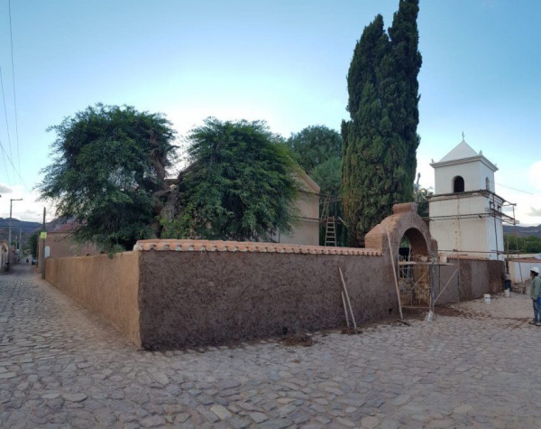 Pronto a finalizar las obras en Iglesia de Uquía