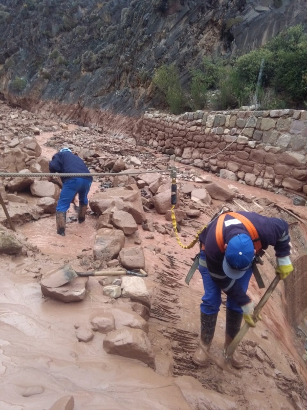 AGUA POTABLE TRABAJA PARA NORMALIZAR EL SERVICIO EN LOS SECTORES ALTOS DE TILCARA