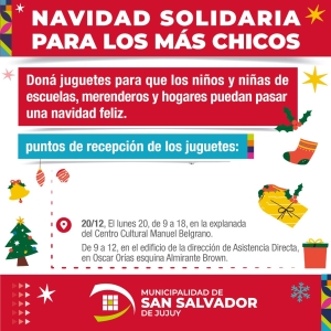 Navidad solidaria para los m&aacute;s chicos