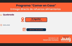 Familias de El Aguilar y El C&oacute;ndor recibir&aacute;n unidades alimentarias
