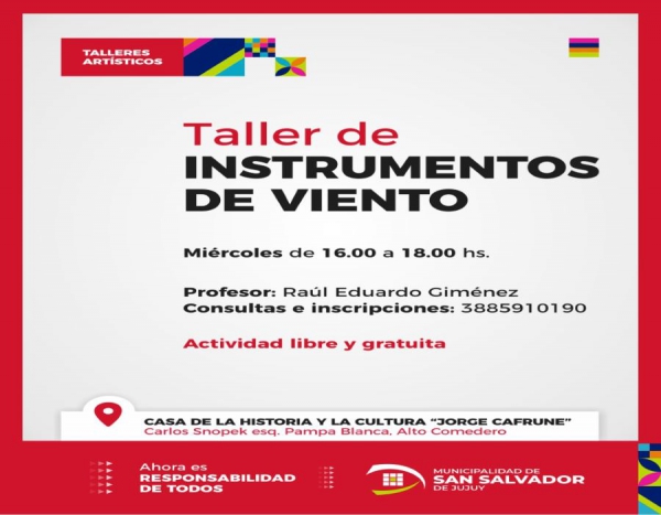 Inician talleres en el "Cafrune"