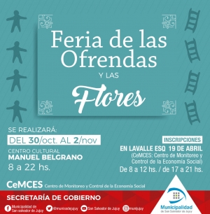 3RA. EDICI&Oacute;N DE LA &ldquo;FERIA DE OFRENDAS Y FLORES&rdquo;