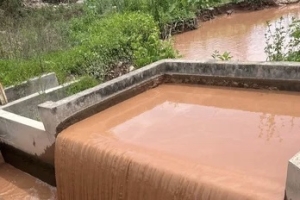 Agua Potable puso en funcionamiento una laguna de presedimentaci&oacute;n