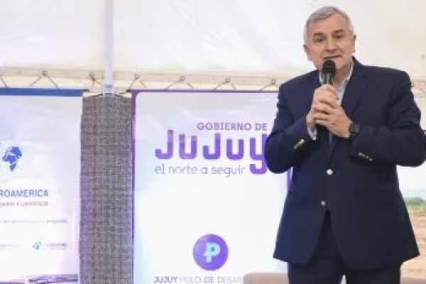 Gerardo Morales en Perico: "El camino es m&aacute;s producci&oacute;n y m&aacute;s trabajo"