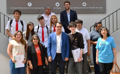 Concejales recibieron propuestas legislativas de estudiantes