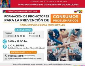 Capacitan promotores en Prevenci&oacute;n de Consumos Problem&aacute;ticos