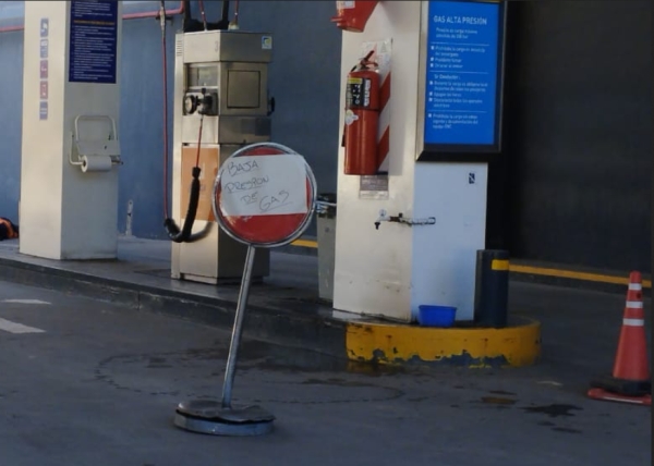 Sin gas. No cargan GNC en Jujuy