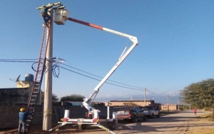 Mejoras en tendido el&eacute;ctrico en El Piquete