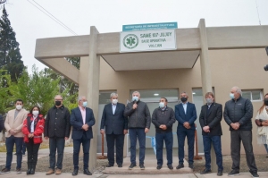Inauguraron base del SAME en Volc&aacute;n